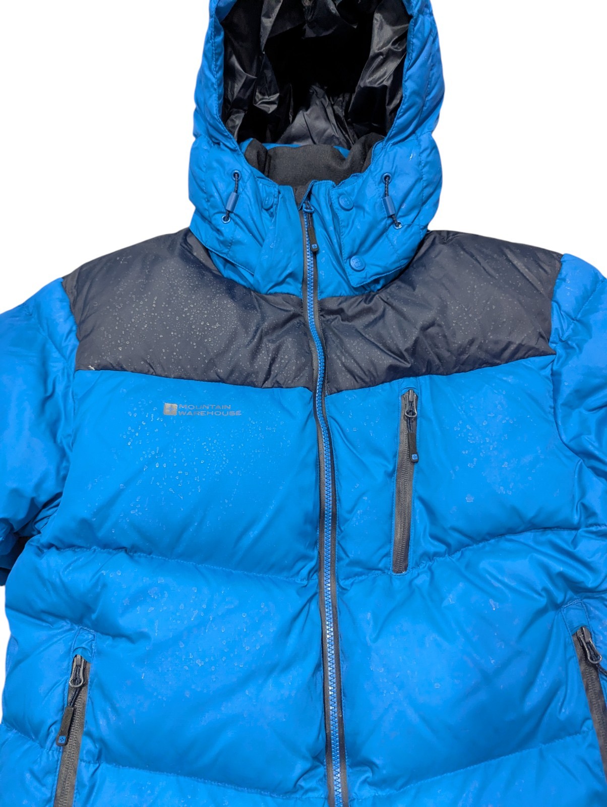 Mountain Warehouse Down Puffer Jacket Medium Blue… - image 2