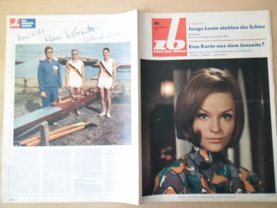 ZEIT IM BILD 46 - 1966 Angelica Domröse Turn-WM in Dortmund Kongo DDR-Ruderer