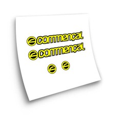 AUTOCOLLANTS DE CADRE STAR SAM® Logos Commencal 4 AUTOCOLLANTS DE CADRE...