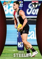 2025 St Kilda Saints AFL Select Footy Stars Card - Jack Steele