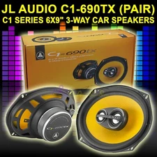 JL AUDIO C1-690TX 6X9" C1 SERIES 3-WAY CAR SPEAKERS 225 WATTS 6 X 9 INCH (PAIR)
