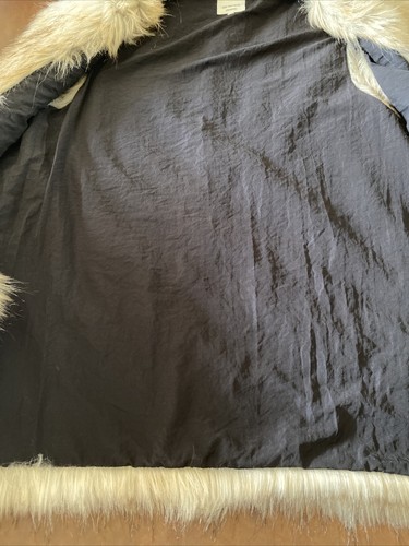 Chaleco de piel sintética beige/marrón Zara Trafaluc, colección de ropa exterior talla M/L - Imagen 6 de 10