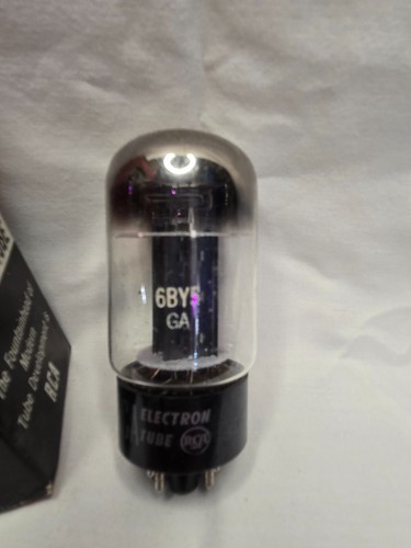 RCA 6BY5GA Radiotron Electron Tube New in Box Old Stock - Picture 5 of 8