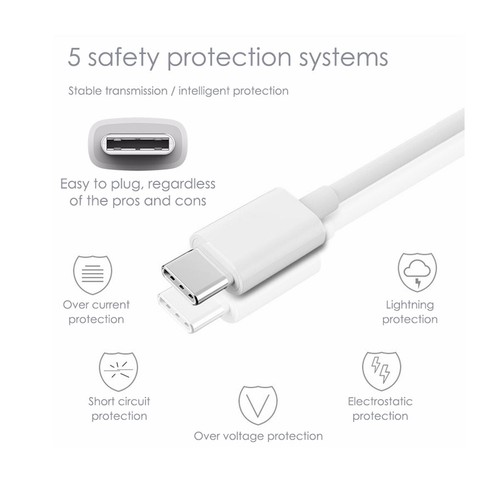 Paiegn 1.5m USB-A to Type C Charger Cable 5V/3A For Samsung Xiaomi Huawei - Picture 7 of 8