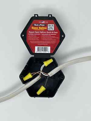 Open Splice Junction Box (Single), One-Piece Junction Box Splice Box. single