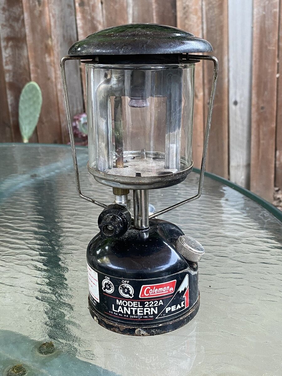 Coleman Peak Lantern Model 222A Dated 1 84 Made In Canada | eBay Coleman Peak Lantern Model 222A Dated 1 84 Made In Canada | eBay