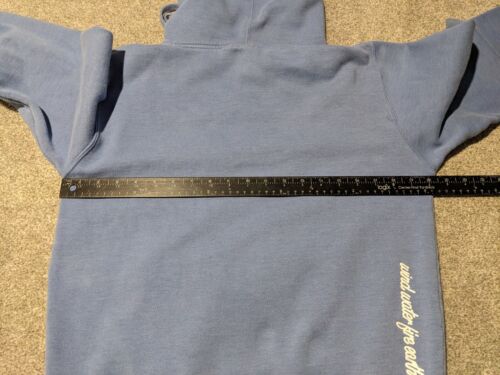 Vintage Element Hoodie Mens Small Blue Skate Sweater Y2K Sweatshirt Skater - Picture 7 of 10