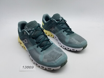On Cloudflow Swiss Engineering Women's Size 9.5 Running Shoes Green