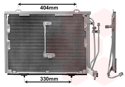 KONDENSATOR KLIMAANLAGE FÜR MERCEDES-BENZ C-CLASS/Sedan/T-Model/Break CLK 2.3L - Afbeelding 2 van 7