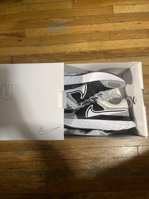 nike react infinity run flyknit 2 oreo