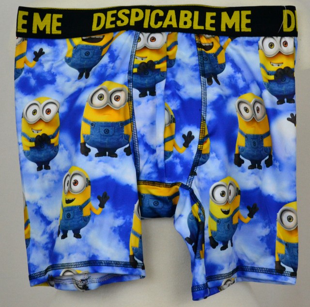 Minions Boxer Shorts Despicable Me Bioworld Men Underwear Blue NWT eBay