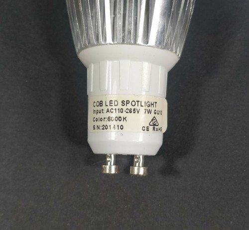 4 x 7W LED GU10 Downlight Globes Bulbs Lamps 240V GU10 Cool Daylight 6000K COB - Picture 4 of 4