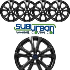 2017-2019 Ford Escape SE / SEL 17" Gloss Black Wheel Skins # IMP414BLK NEW SET/4