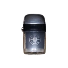 Vintage Scripto Vu-Lighter Black Band Black Compass H330 Insert Lighter RARE