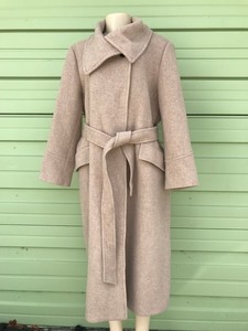 zara wrap collar coat
