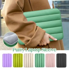 Puffy Laptop Sleeve 13-15 Inch Carrying Case Laptop Cover Soft Plush Inner Bag