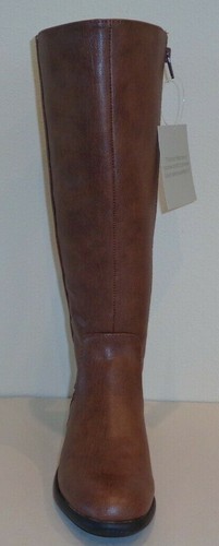 LifeStride Size 6.5 W WIDE XANDY WIDE CALF Tan Knee High Boots New Womens Shoes - Picture 3 of 12