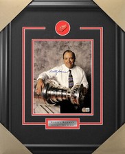 Scotty Bowman signed autograph Detroit Red Wings 8x10 framed