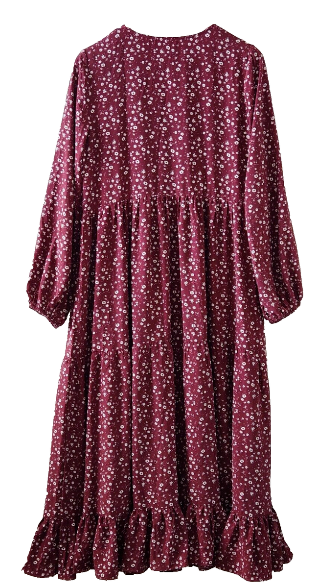 Glamorous Chiffon Maroon Floral Empire Waist Maxi Dress Size 6 Relaxed Fit | eBay Glamorous Chiffon Maroon Floral Empire Waist Maxi Dress Size 6 Relaxed Fit | eBay