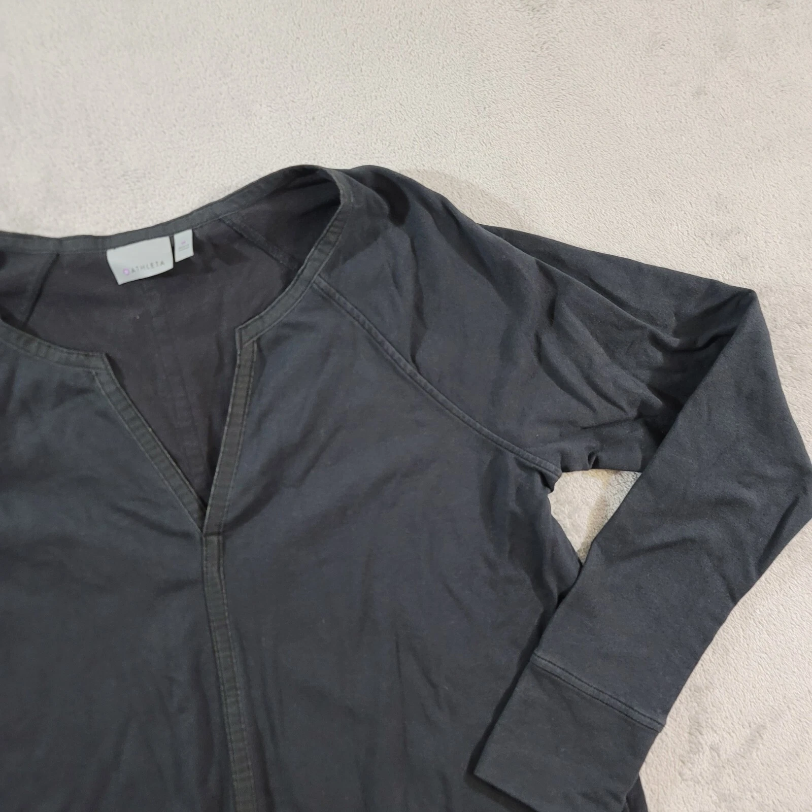 athleta sentry tie lightweight stretch sweatshirt