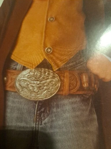 Disfraz Vaquero Renegado Piel Cruda Western Niño Niño Talla 8 NUEVO Foto 2 de 4