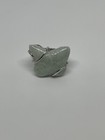 Sterling Silver 925 Butterfly Jade Ring Size 7 — photo 1