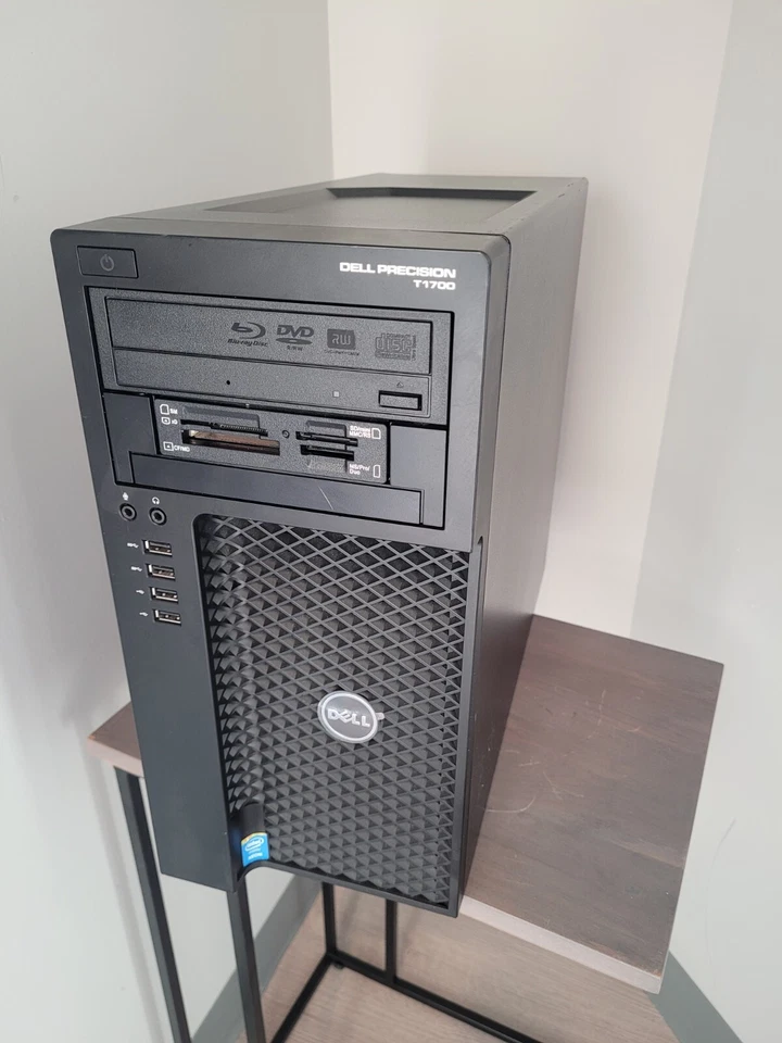 Estación de trabajo Dell Precision T1700 XEON E3-1270 v2 3,50 GHz 16 GB RAM 1 TB HDD WIN 11 Foto 4 de 4