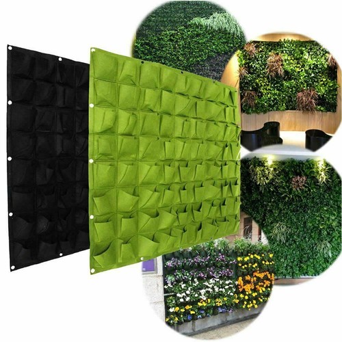 Wall Hanging Planting Bags Green Plant Grow Planter Living Bag Garden Supplies - Picture 6 of 17