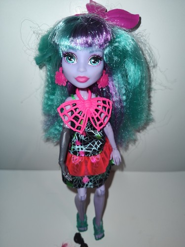 Monster High Electrified Twyla Puppe Monstrous Hair Ghouls - Bild 5 von 5
