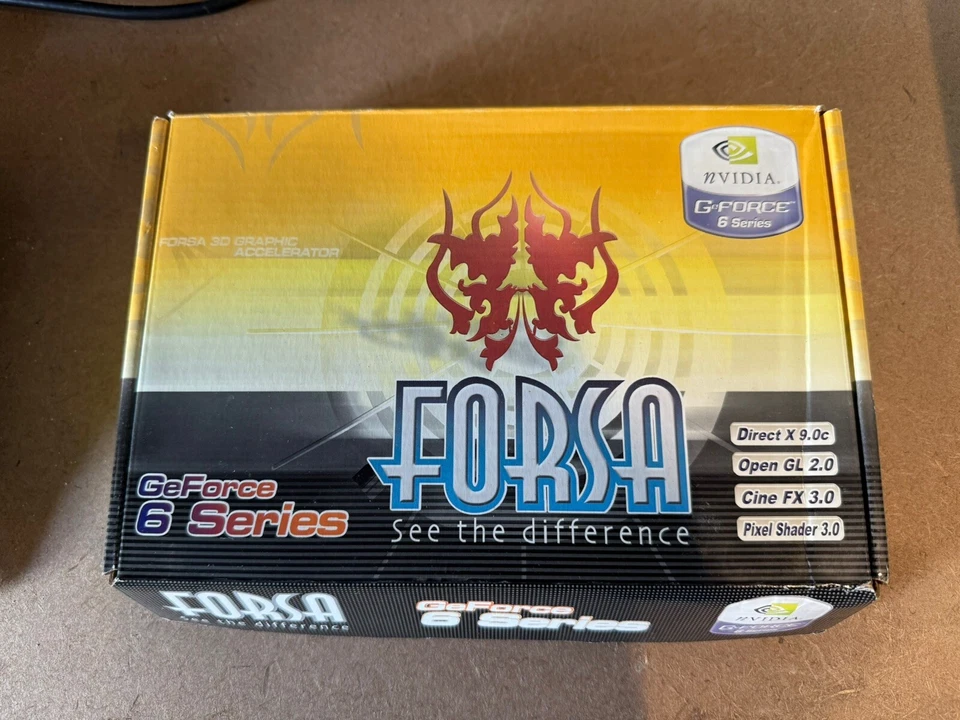 Forsa Nvidia GeForce 6500 256MB DDR2 PCI-E HDTV/DVI - image 2 of 4