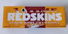 WASHINGTON REDSKINS 3X Super Bowl Champions 1:80 Diecast Tractor Trailer - 2000