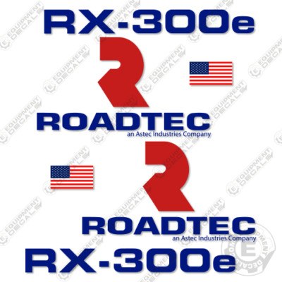 Fits Roadtec RX-300E Decal Kit Cold Planer- 7 YEAR OUTDOOR 3M VINYL! | eBay