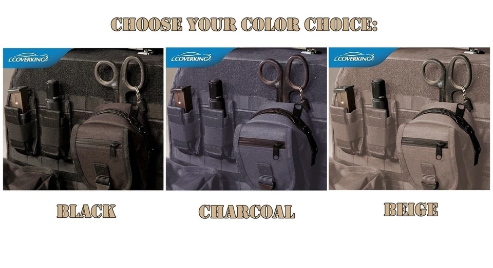 Заказные чехлы на передние и задние сиденья Coverking Tactical MOLLE для Dodge Ram - Изображение 2 из 4