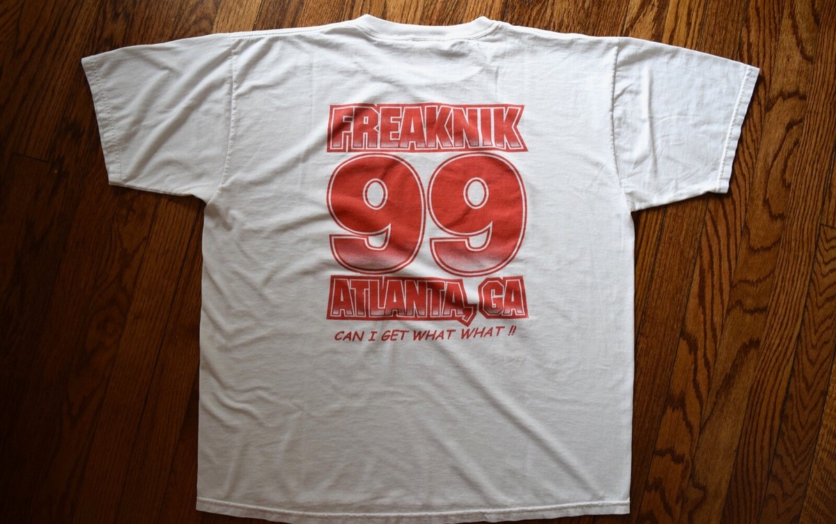 1999 freaknik trick daddy vtg 90s rap hip hop T-shirt jay z