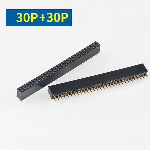 2.54mm 0.1" PCB Header Vertical Female Socket Connector - Single / Double Row - Picture 47 of 49