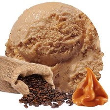 Joghurt Kaffee Veganes Eis Pulver Zucker-, laktosefrei 1 kg