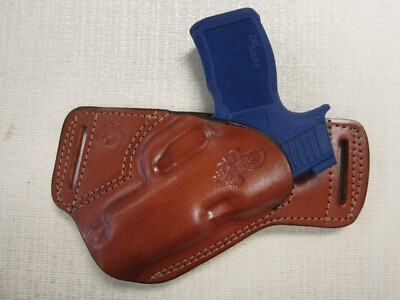 Glock 19 Leather Holsters for OWB Right Handed Shooters