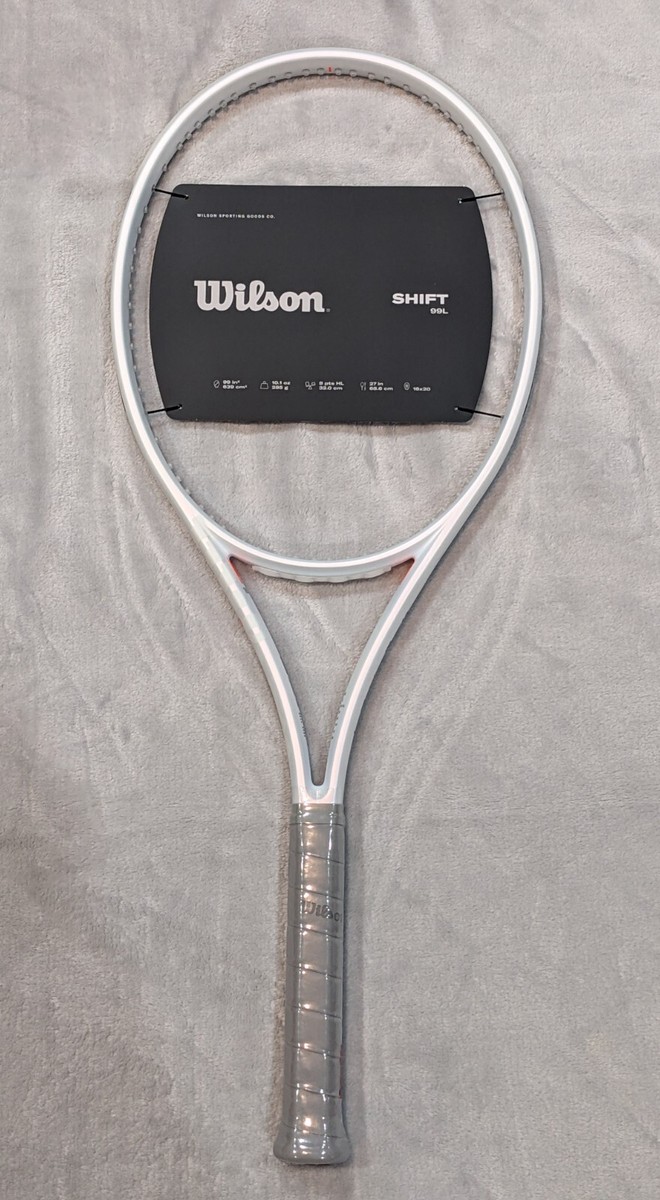 New Wilson Shift 99L v1 Tennis Racket size 4 1/8 unstrung 10.1oz New Wilson Shift 99L v1 Tennis Racket size 4 1/8 unstrung 10.1oz
