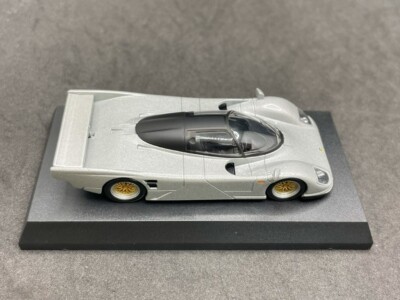 Kyosho 1/64 Porsche collection6 962C silver diecast model car 73C3