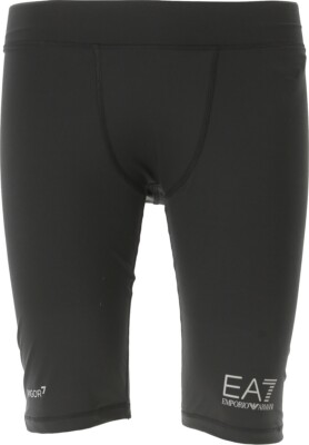 EA7 Emporio Armani 'Vigor7 Cycle Shorts' Men's Active Yoga Tights Black M *NWT*