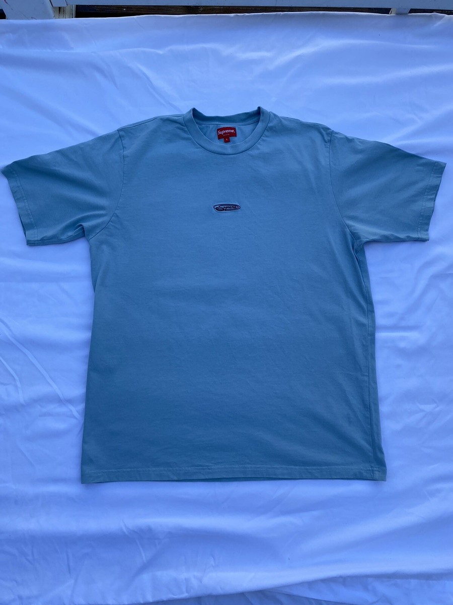 supreme oval s/s top (light slate) size L | eBay