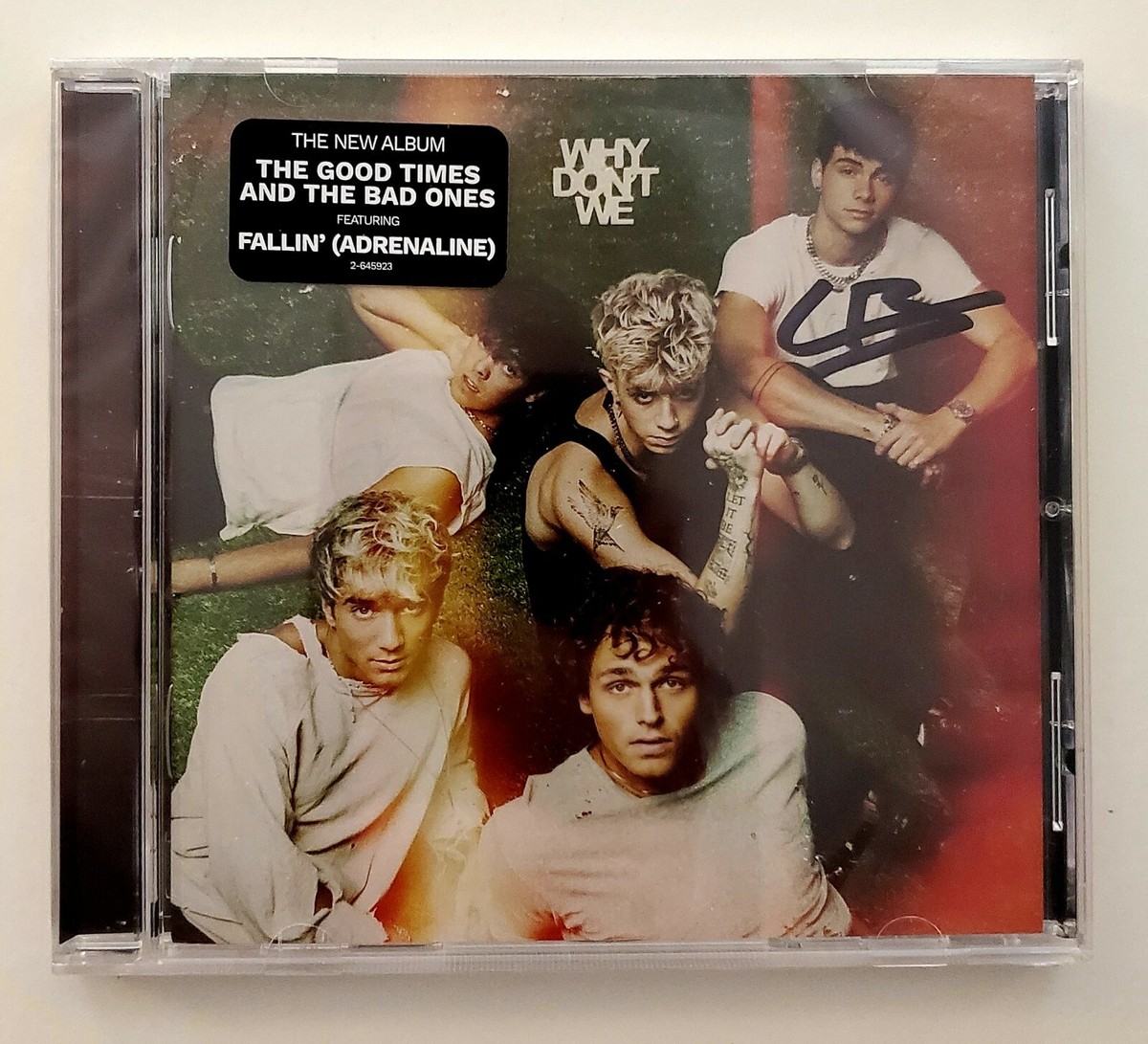 why don’t we ホワイドントウィー　直筆サイン CD グッズ　セット Corbyn Besson Signed Why Don't We - The Good Times And Bad Ones CD