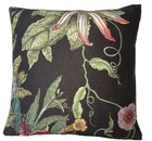 Timorous Beasties Cushion Cover Opera Printed Cotton Fabric Brown 16 in Square