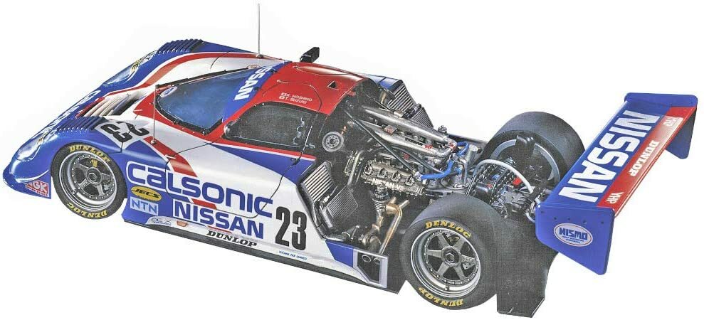 自動車 Calsonic Nissan R89C \"SUPER DETAIL\" 1/24 Hasegawa 1/24 Calsonic Nissan R89C Super Detail Plastic