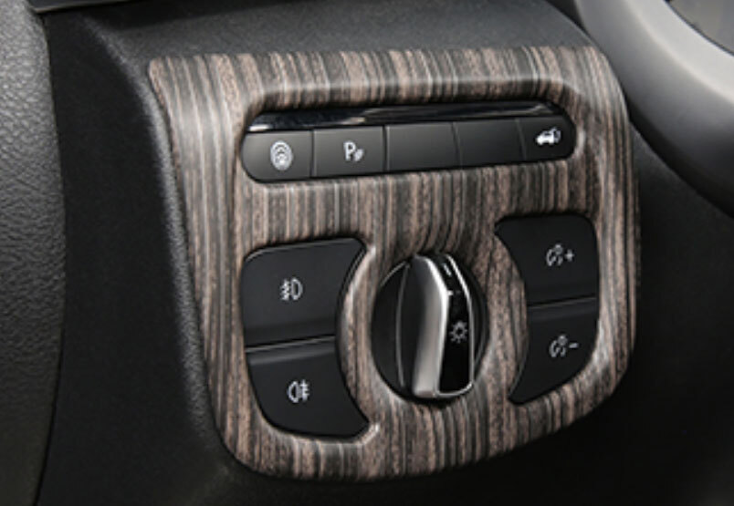 2019-2023 Infiniti QX50 Wood Grain Steel Driver Side Dash Cover 1X