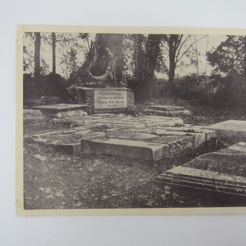 Vintage Postkarte Jamestown Virginia Friedhof Bergahorn James & Sarah Blair Gräber - Bild 7 von 15