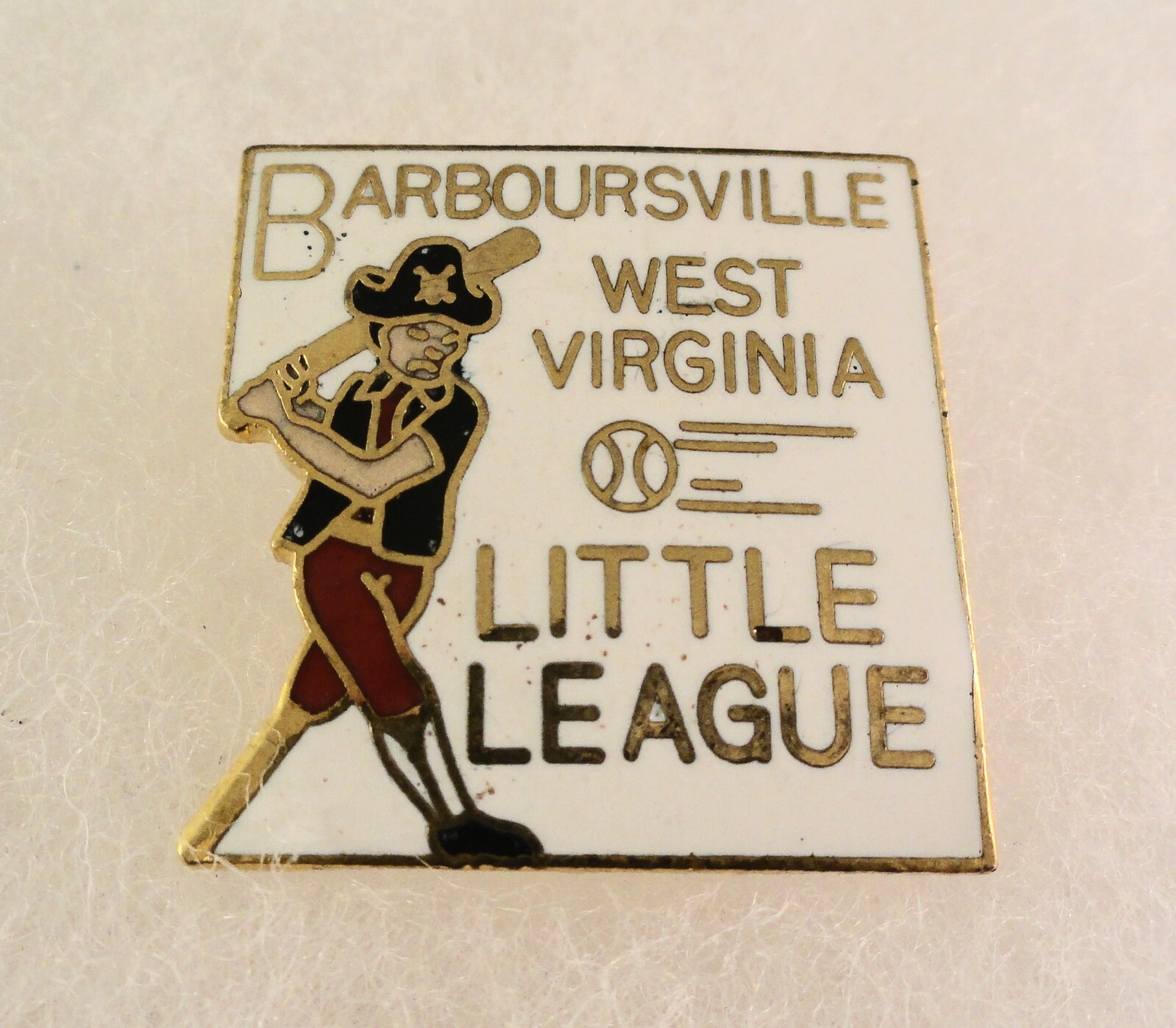 2 Little League Baseball PINs West Virginia Barboursville (cloissonne