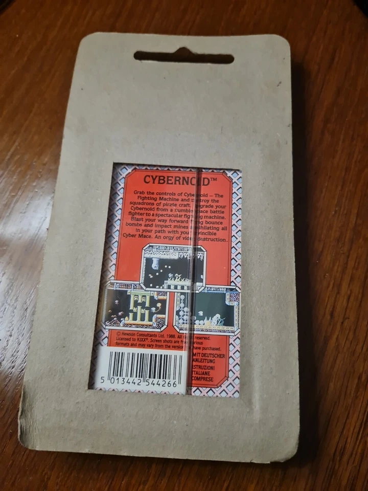 C64 CYBERNOID the fighting machine cbm 64/128 commodore 64 sealed # - Image 2 of 4