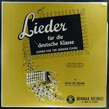 RUTH DE CESARE Lieder Fur Die Deutsche Klasse BOWMAR M1 EX- 45rpm LP