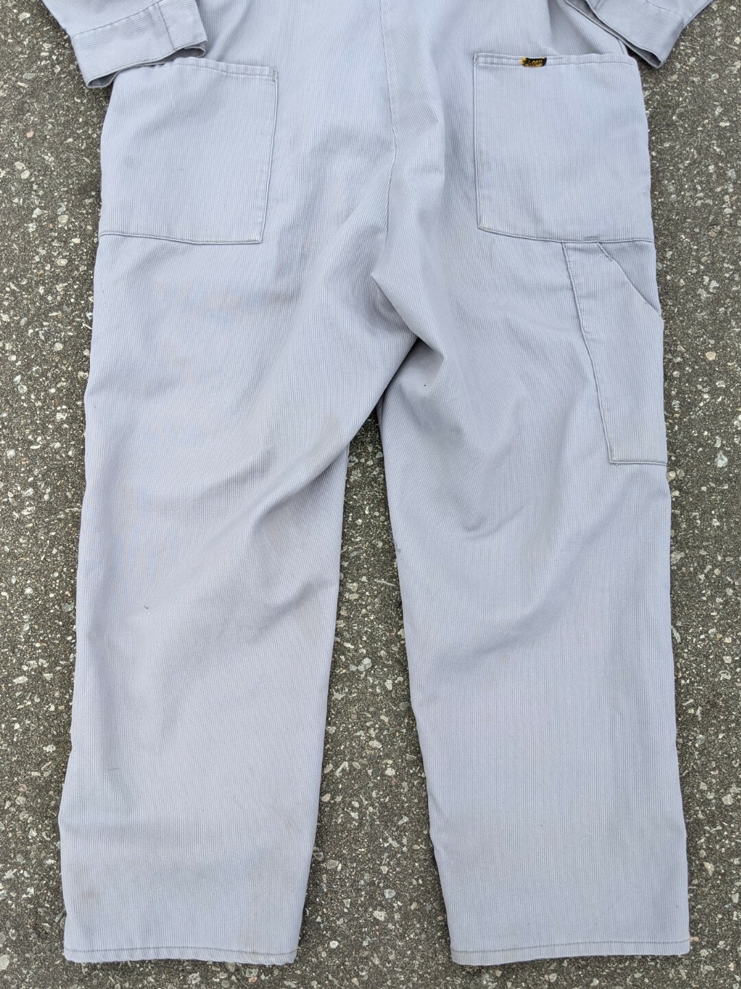 Vintage 1960s Lee Union-Alls Coveralls Talon Zipper sz 42 thumbnail 8